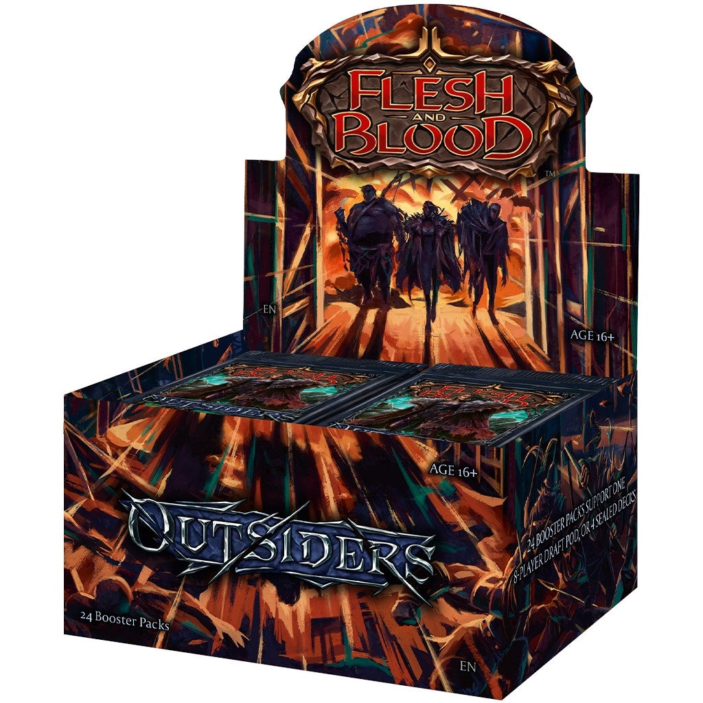 Image for Outsiders Booster Box - Flesh and Blood TCG