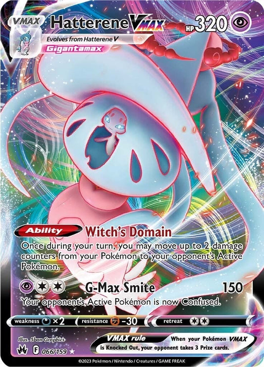 Hatterene VMAX (066/159) (Crown Zenith)