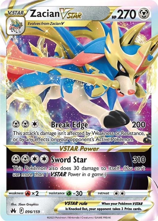 Zacian VSTAR (096/159) (Crown Zenith)