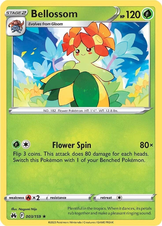 Bellossom (003/159) (Crown Zenith)