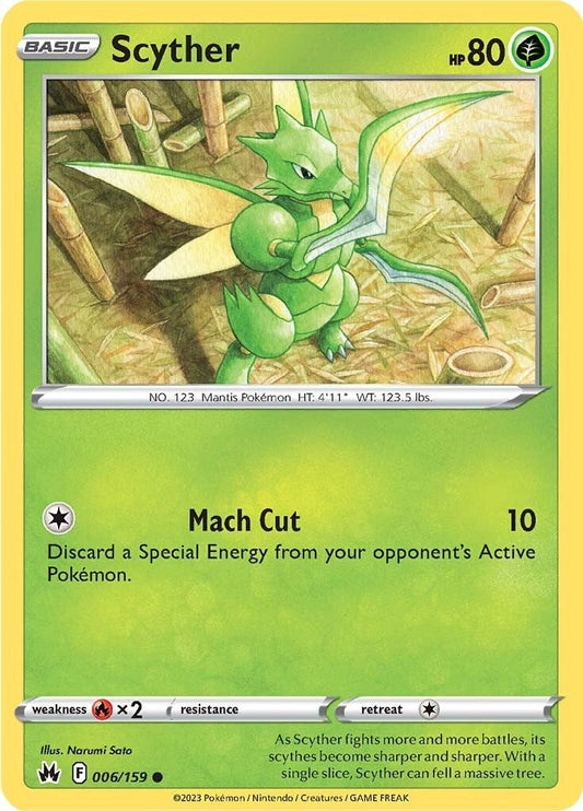 Scyther (006/159) (Crown Zenith)