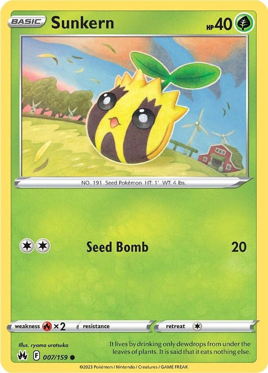 Sunkern (007/159) (Crown Zenith)