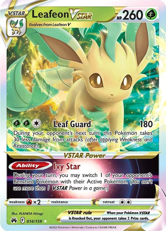 Leafeon VSTAR (014/159) (Crown Zenith)