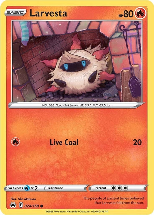 Larvesta (024/159) (Crown Zenith)
