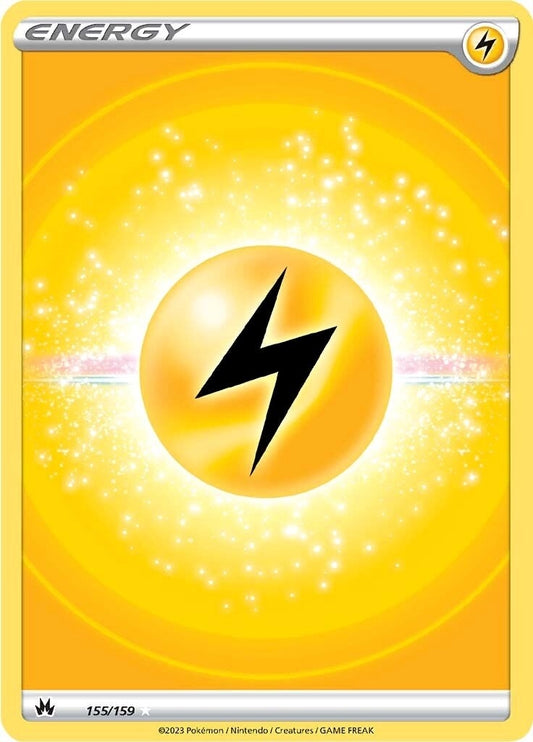Lightning Energy (Texture Full Art) (155/159) (Crown Zenith)