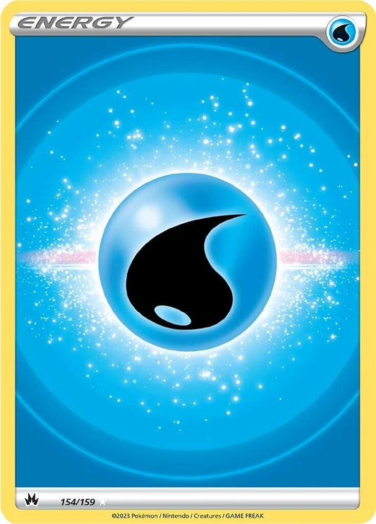 Water Energy (Texture Full Art) (154/159) (Crown Zenith)