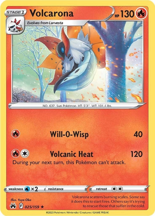 Volcarona (025/159) (Crown Zenith)
