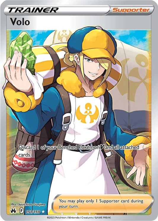 Volo (Full Art) (151/159) (Crown Zenith)