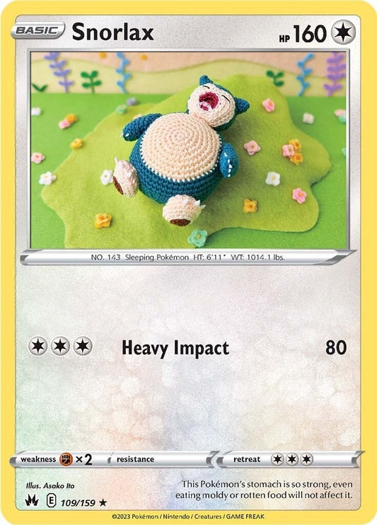 Snorlax (109/159) (Crown Zenith)