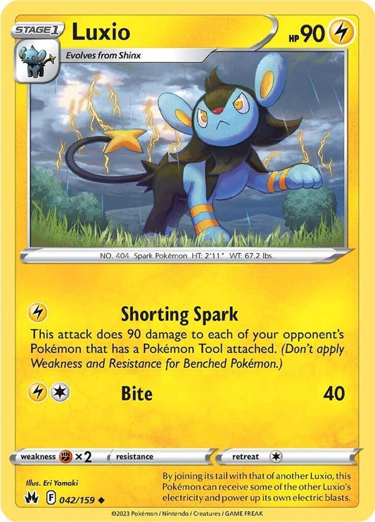 Luxio (42) (042/159) (Crown Zenith)