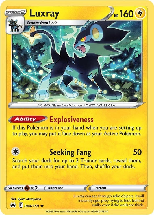 Luxray (44) (044/159) (Crown Zenith)