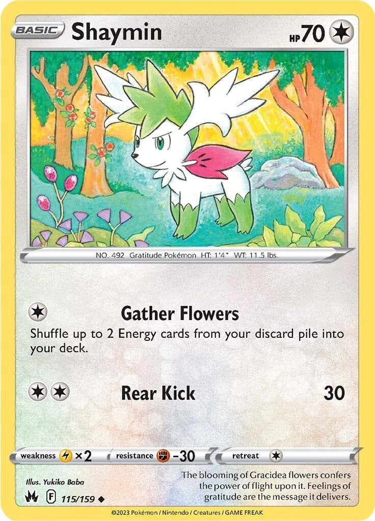 Shaymin (115/159) (Crown Zenith)