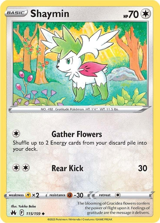 Shaymin (115/159) (Crown Zenith)