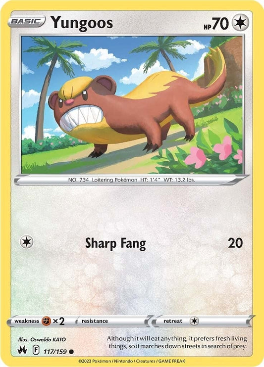 Yungoos (117/159) (Crown Zenith)