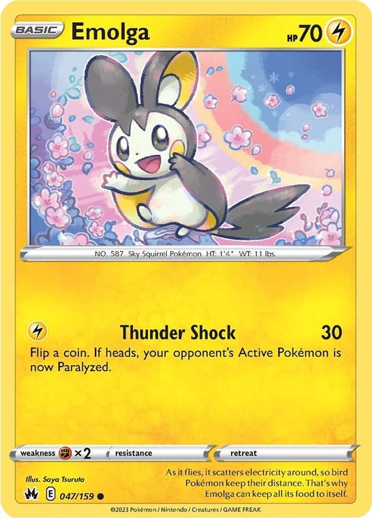 Emolga (047/159) (Crown Zenith)