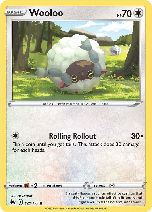 Wooloo (121/159) (Crown Zenith)