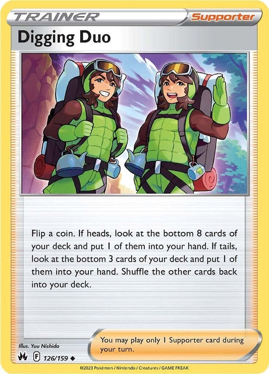Digging Duo (126/159) (Crown Zenith)