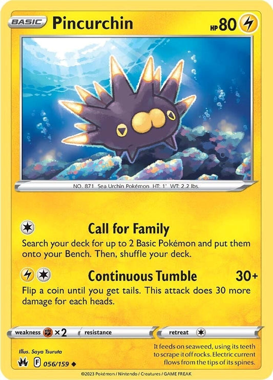Pincurchin (056/159) (Crown Zenith)