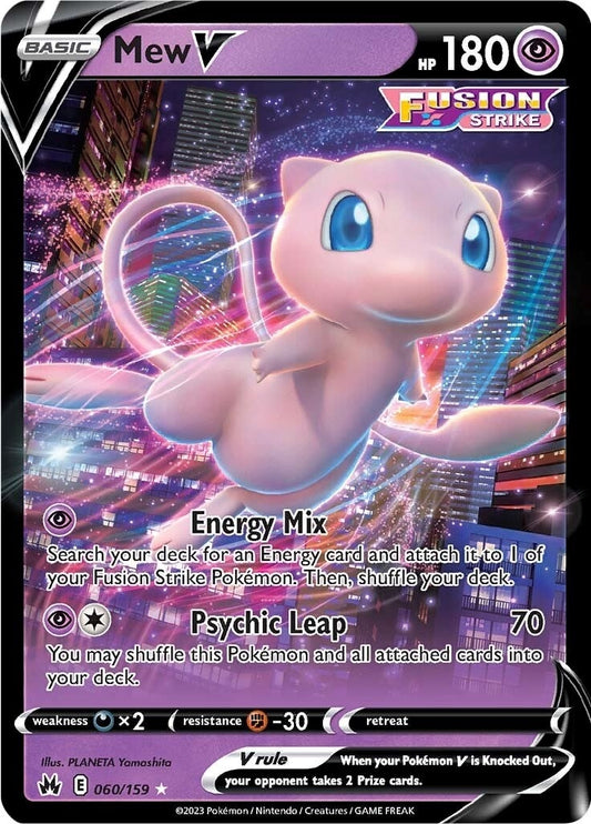 Mew V (060/159) (Crown Zenith)