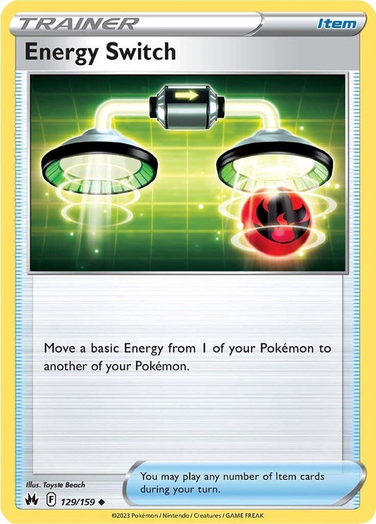 Energy Switch (129/159) (Crown Zenith)