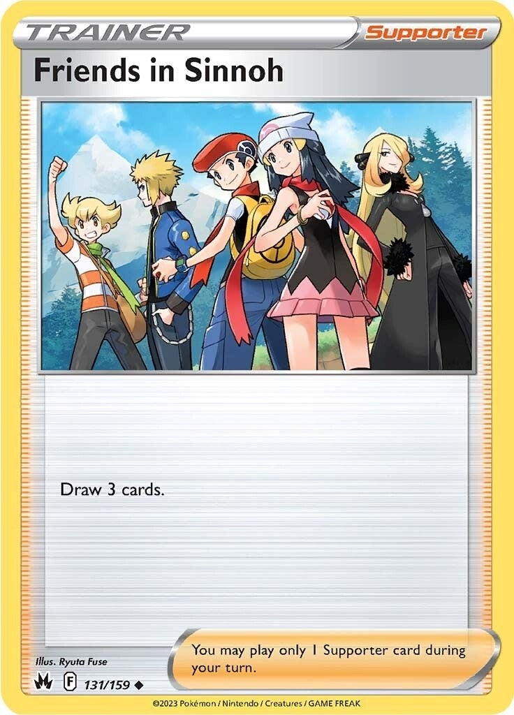Friends in Sinnoh (131/159) (Crown Zenith)