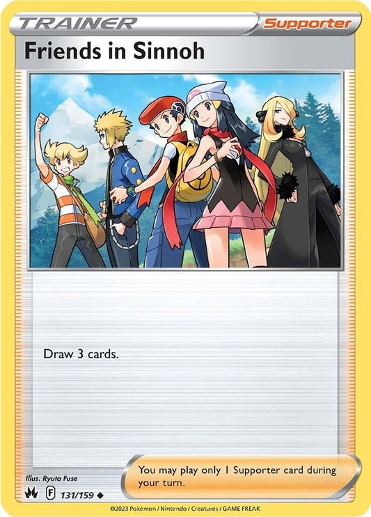 Friends in Sinnoh (131/159) (Crown Zenith)