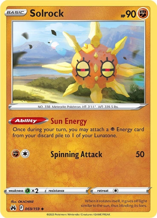 Solrock (069/159) (Crown Zenith)