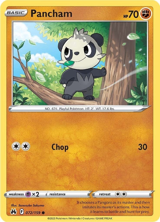 Pancham (072/159) (Crown Zenith)