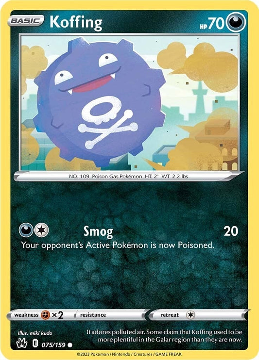 Koffing (075/159) (Crown Zenith)