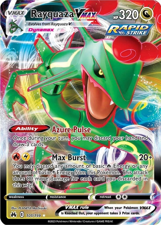 Rayquaza VMAX (101) (101/159) (Crown Zenith)