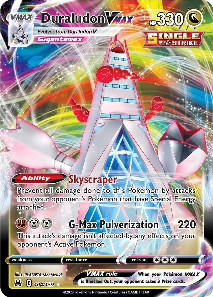 Duraludon VMAX (104/159) (Crown Zenith)