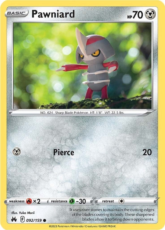 Pawniard (92) (092/159) (Crown Zenith)