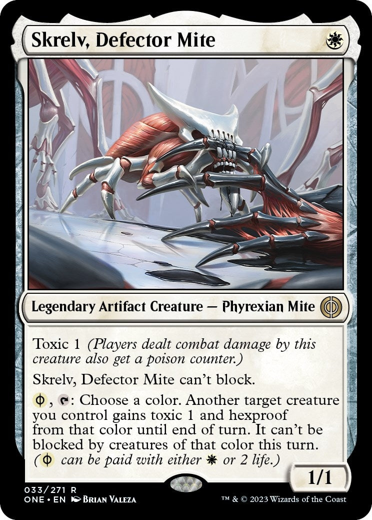 Image for Skrelv, Defector Mite (33) (Phyrexia: All Will Be One) - Magic: The Gathering