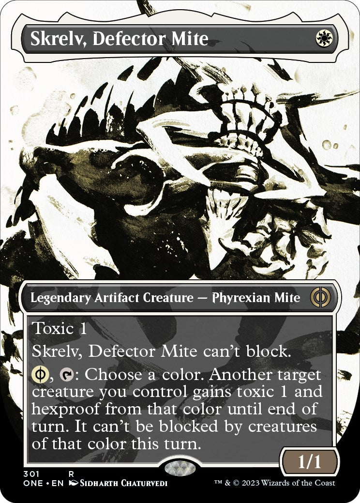 Image for Skrelv, Defector Mite (Showcase) (301) (Phyrexia: All Will Be One) - Magic: The Gathering