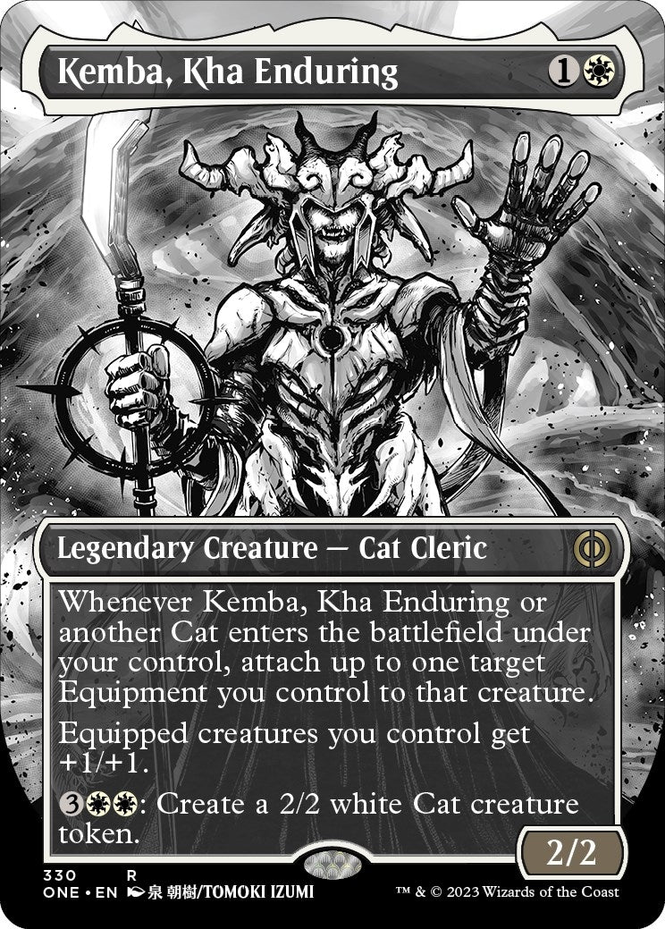 Image for Kemba, Kha Enduring (Borderless) (330) (Phyrexia: All Will Be One) - Magic: The Gathering