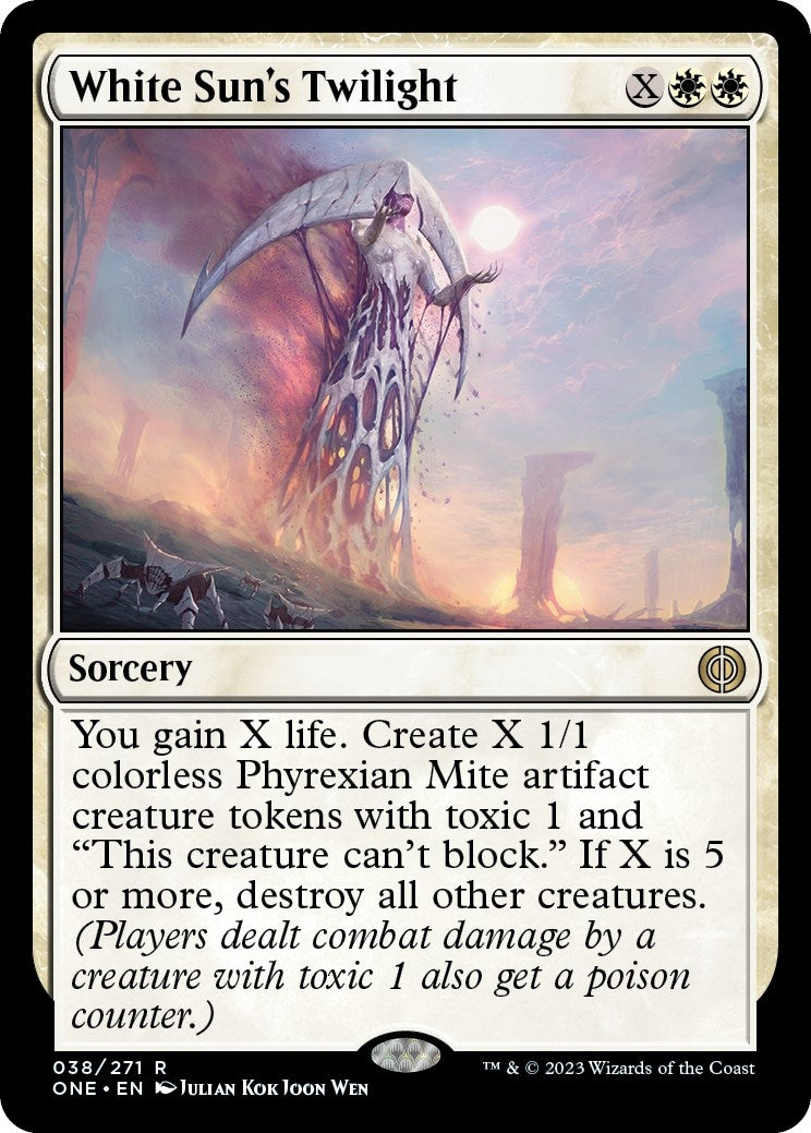 Image for White Sun's Twilight (38) (Phyrexia: All Will Be One) - Magic: The Gathering