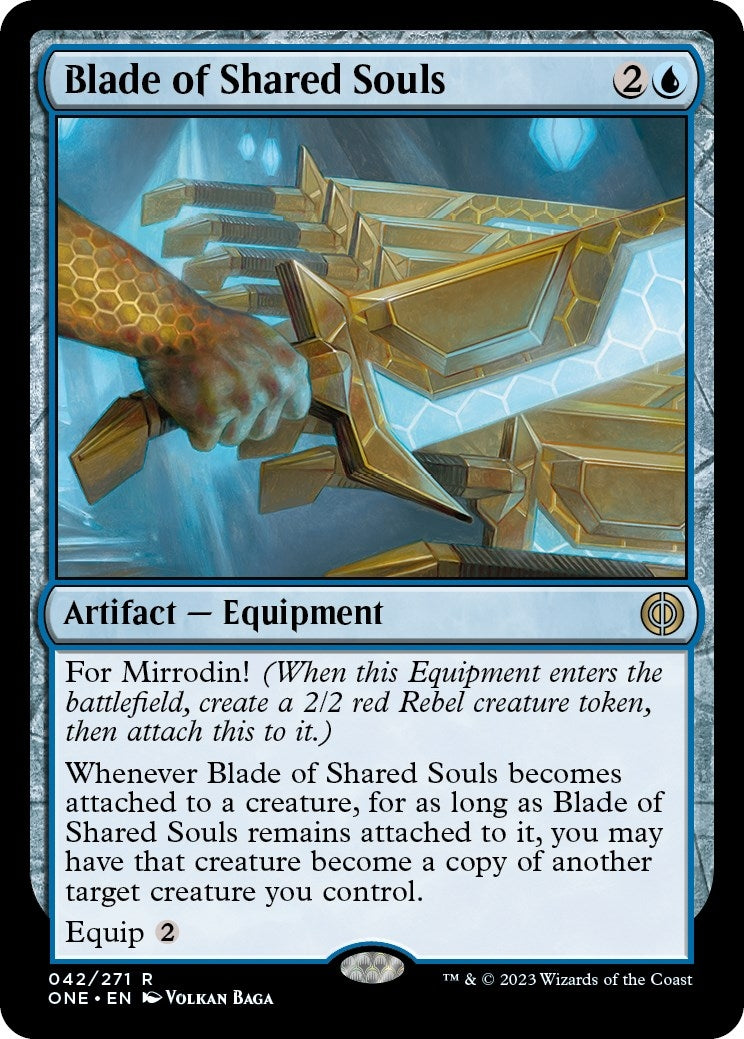 Image for Blade of Shared Souls (42) (Phyrexia: All Will Be One) - Magic: The Gathering