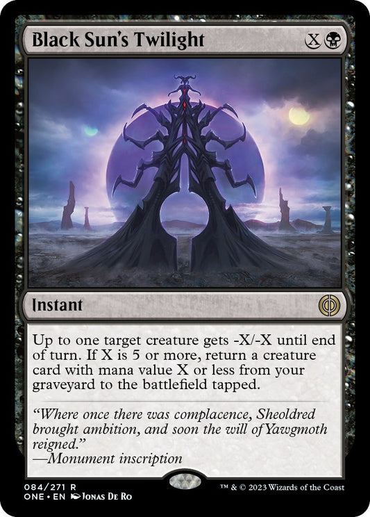 Black Sun's Twilight (84) (Phyrexia: All Will Be One)