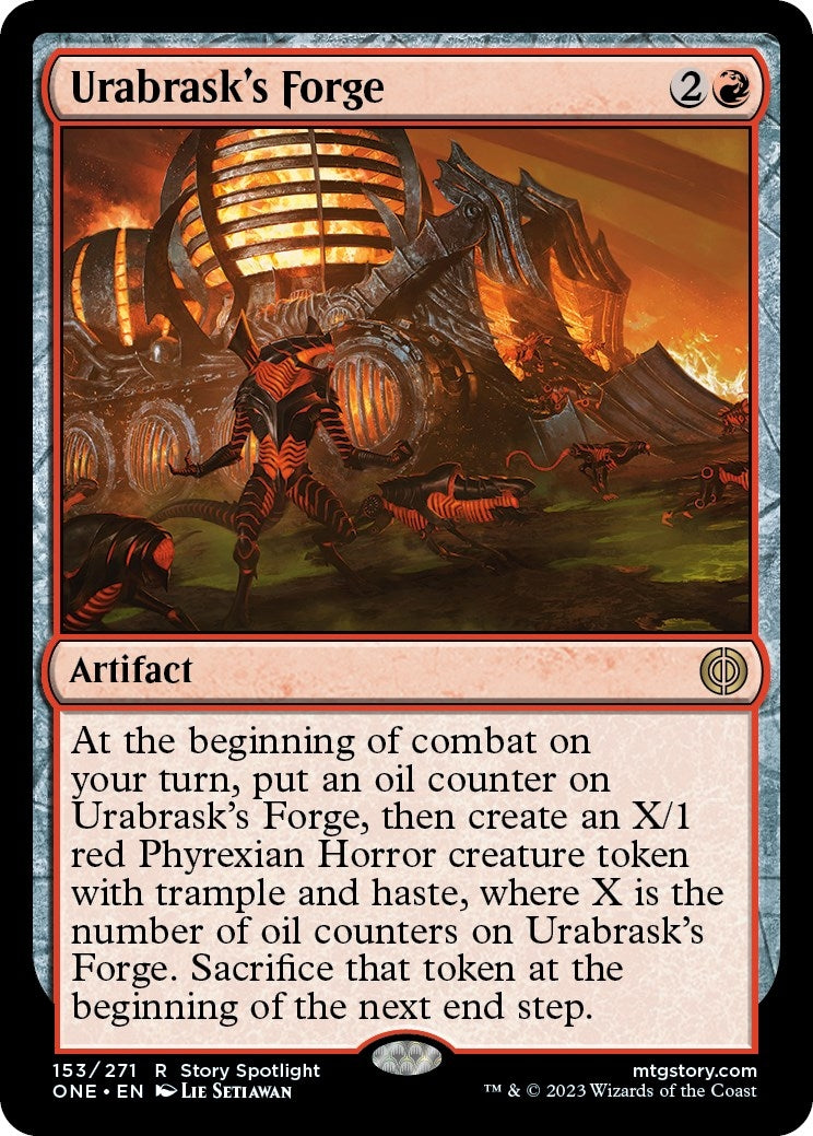 Image for Urabrask's Forge (153) (Phyrexia: All Will Be One) - Magic: The Gathering