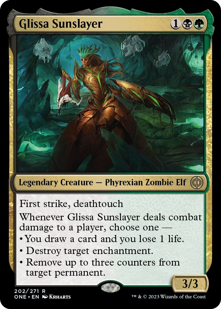 Glissa Sunslayer (202) (Phyrexia: All Will Be One)
