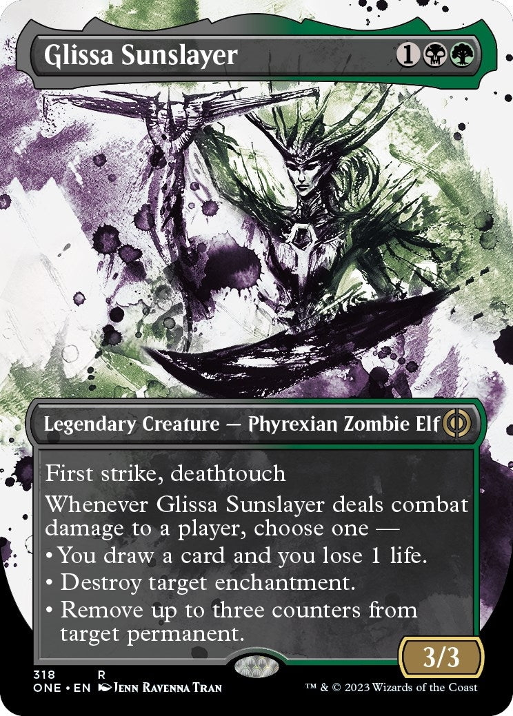 Image for Glissa Sunslayer (Showcase) (318) (Phyrexia: All Will Be One) - Magic: The Gathering
