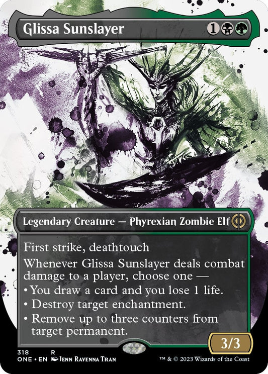 Image for Glissa Sunslayer (Showcase) (318) (Phyrexia: All Will Be One) - Magic: The Gathering