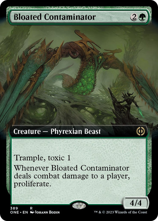 Bloated Contaminator (Extended Art) (389) (Phyrexia: All Will Be One)
