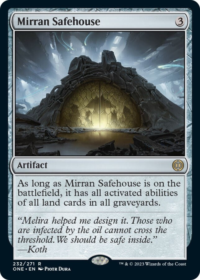 Mirran Safehouse (232) (Phyrexia: All Will Be One)
