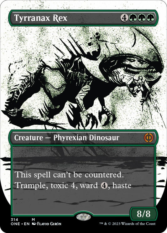 Tyrranax Rex (Showcase) (314) (Phyrexia: All Will Be One)