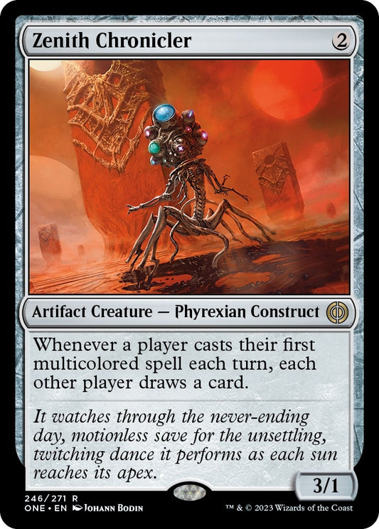 Image for Zenith Chronicler (246) (Phyrexia: All Will Be One) - Magic: The Gathering