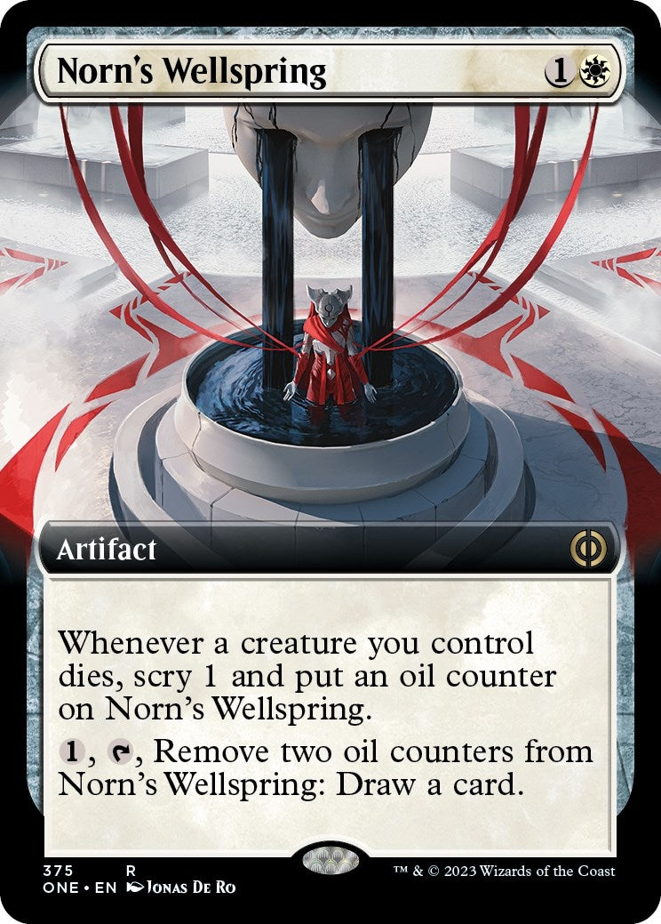 Image for Norn's Wellspring (Extended Art) (375) (Phyrexia: All Will Be One) - Magic: The Gathering