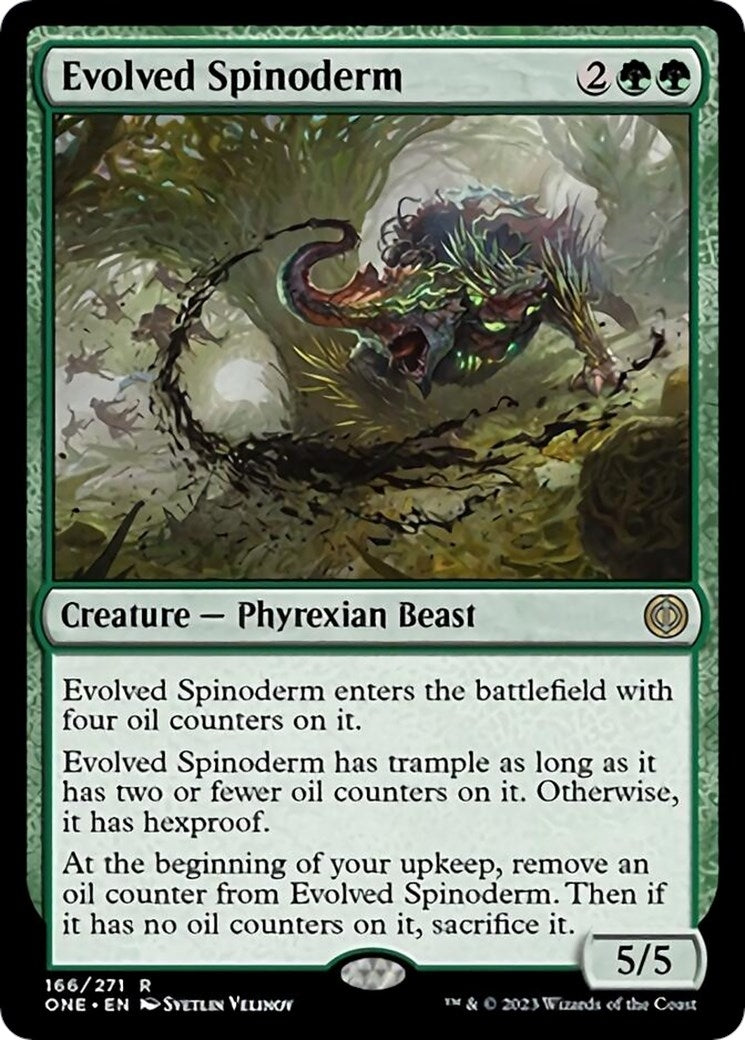 Evolved Spinoderm (166) (Phyrexia: All Will Be One)