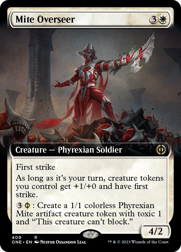Mite Overseer (Extended Art) (409) (Phyrexia: All Will Be One)