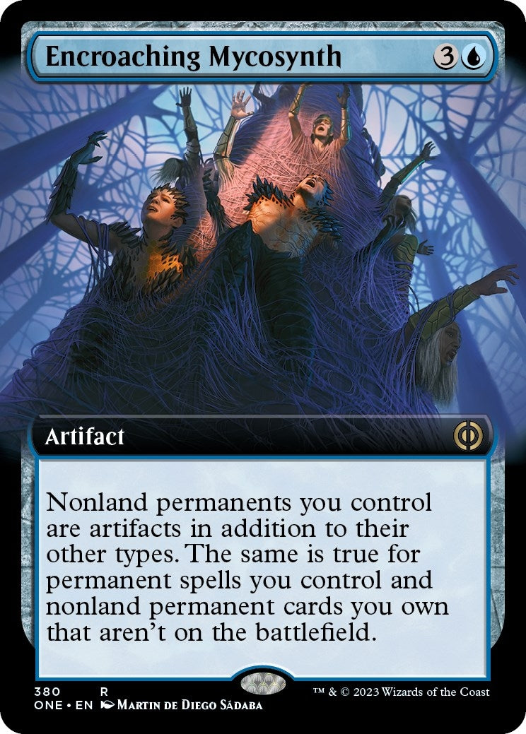 Encroaching Mycosynth (Extended Art) (380) (Phyrexia: All Will Be One)